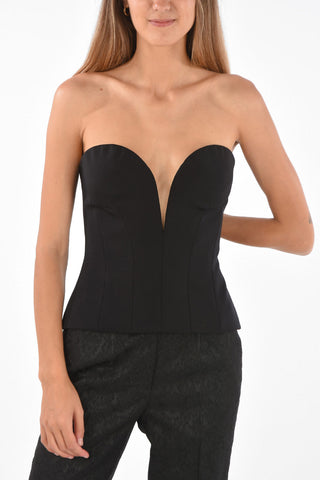 Sweetheart Neckline Bustier Top