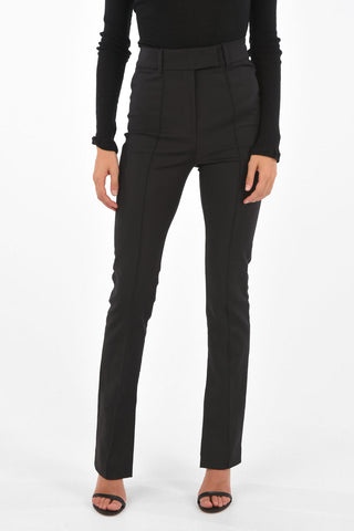 Hidden Closure Straight Fit Pants