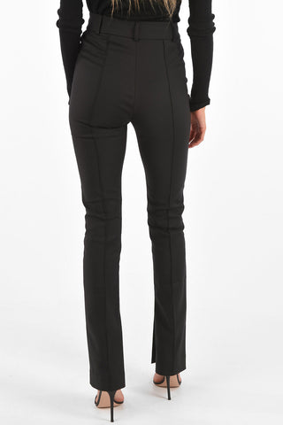 Hidden Closure Straight Fit Pants