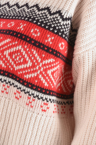 WEEKEND Virgin Wool LEMMA Fair Isle Sweater