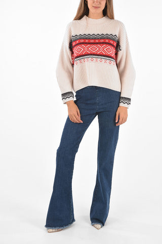 WEEKEND Virgin Wool LEMMA Fair Isle Sweater