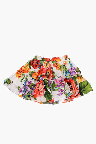 printed floral Circle Skirt
