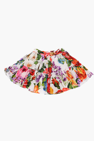 printed floral Circle Skirt