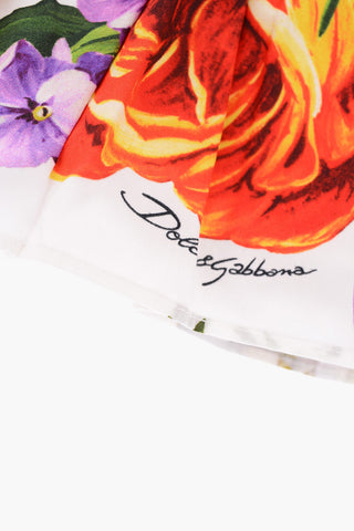 printed floral Circle Skirt