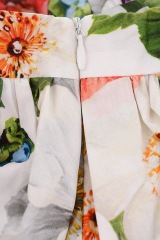printed floral Circle Skirt
