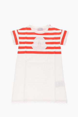 Striped Short sleeve Sweat Dress