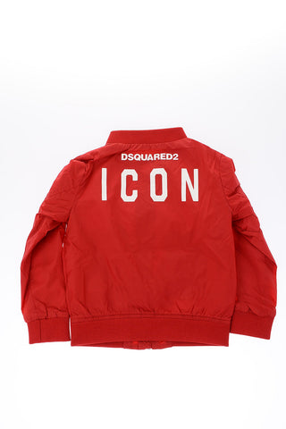 ICON Nylon Bomber with zip closure