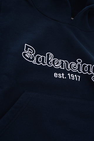Embroidered Hoodie Sweatshirt