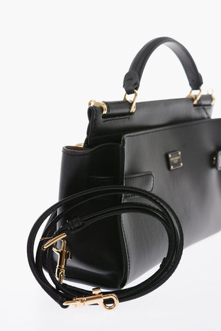 Leather SICILY Top Handle Bumbag with Chain