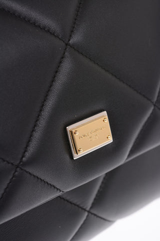 Quilted Leather SICILY Top Handle Bag