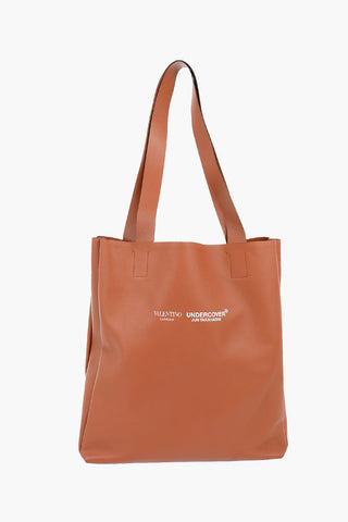UNDERCOVER JUN TAKAHASHI Soft leather Printed Tote Bag