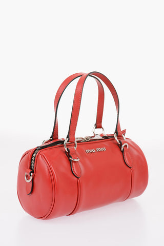 Soft Leather Removable Shoulder Strap Camera Bag