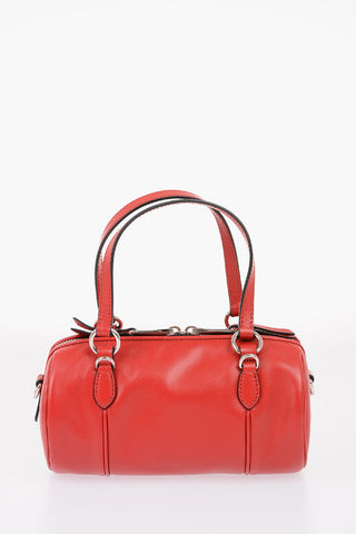 Soft Leather Removable Shoulder Strap Camera Bag