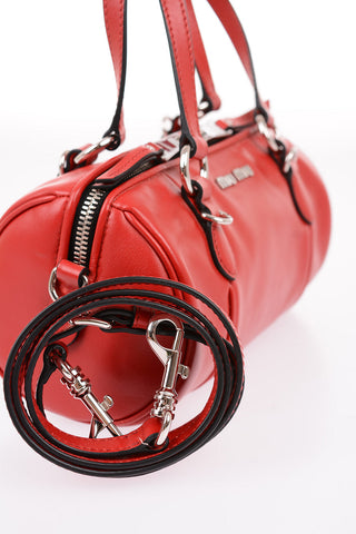 Soft Leather Removable Shoulder Strap Camera Bag