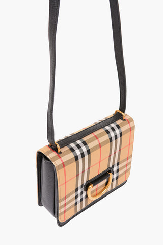 Leather DRING Shoulder Bag