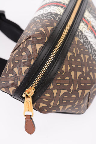 Faux-Leather SONNY Monogram Printed Bumbag