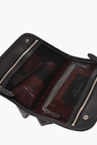 Leather SHOE CARE BEATY Clutch 