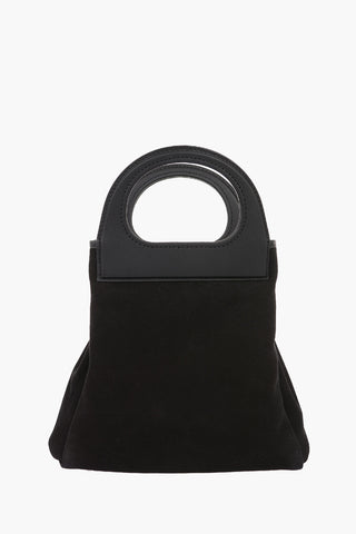 Shearling Outer Pocket Tote Bag