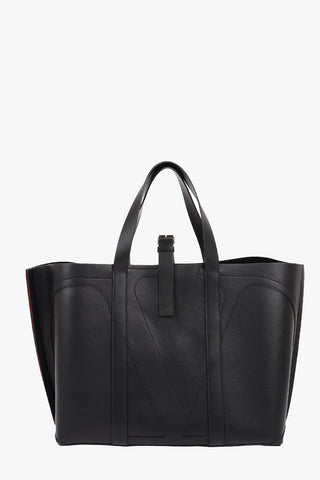 GARAVANI Leather Logoed Maxi Tote Bag
