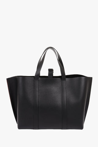 GARAVANI Leather Logoed Maxi Tote Bag