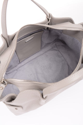 Leather CAMILLA Tote Bag with Jewel Details