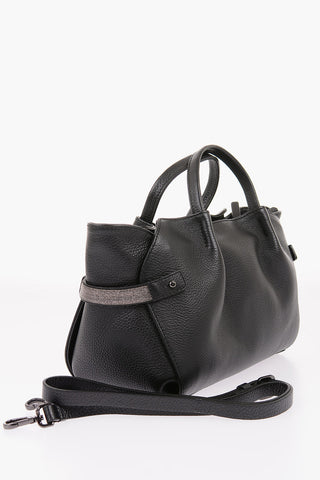 Borsa Tote CAMILLA in Pelle con Cinturino Gioiello