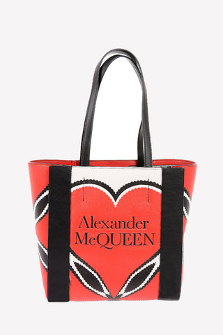 Leather SIGNATURE Tote Bag