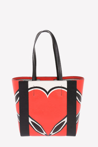Leather SIGNATURE Tote Bag