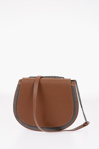 Jewel Trimmed ADRIANA Saddle Bag