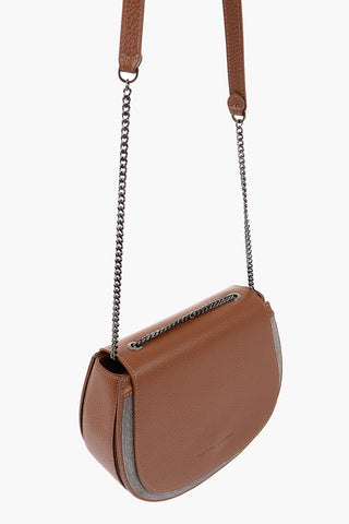 Borsa Saddle ADRIANA con Finiture Gioiello