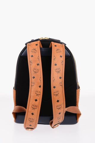 Monogram Leather Color Block Backpack