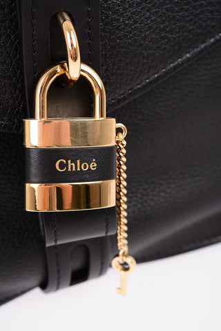 Borsa Top Handle in Pelle con Tracolla Removibile 