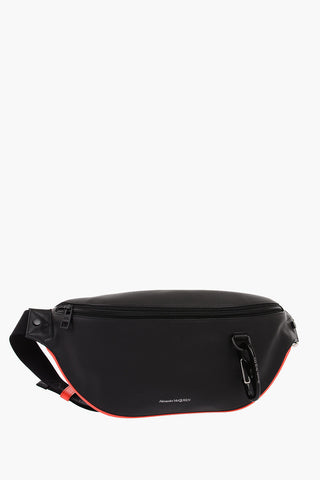 Maxi Marsupio in Pelle con Logo