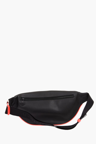 Maxi Marsupio in Pelle con Logo