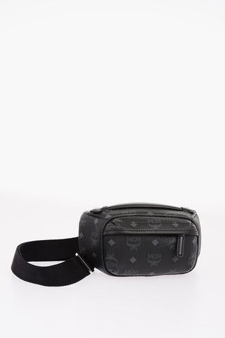 Logoed Leather Shoulder Bumbag 