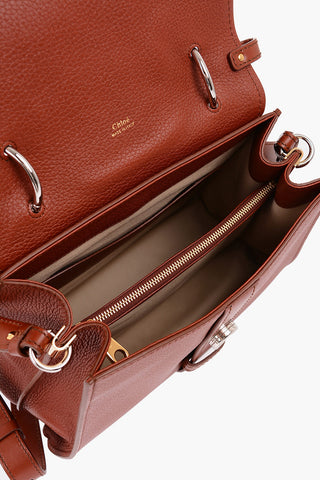 Leather Removable Shoulder Strap Top Handle Bag