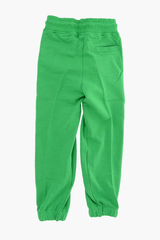 logoed side band sweat jogger pants