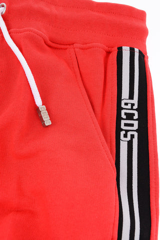 logoed side band sweat jogger pants