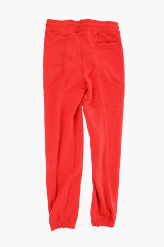 logoed side band sweat jogger pants