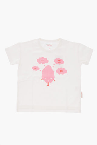 Ribbed SWEET & FLUFFY t-shirt