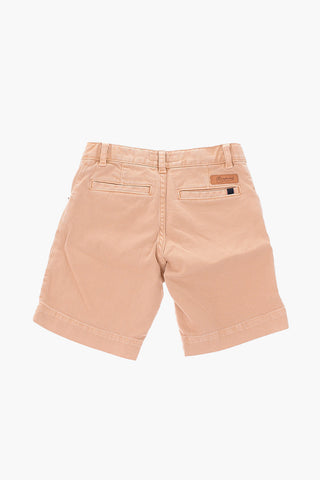shorts in denim stretch