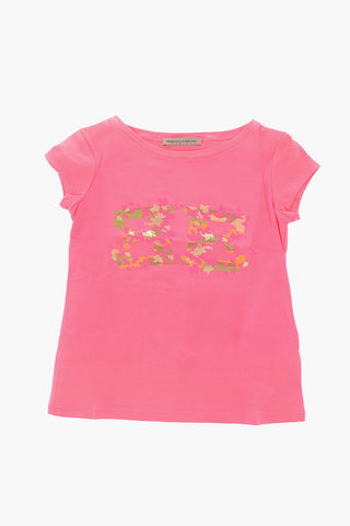 printed stretch cotton t-shirt