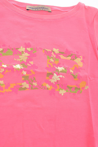 printed stretch cotton t-shirt