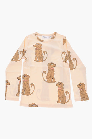 t-shirt a manica lunga con stampa
