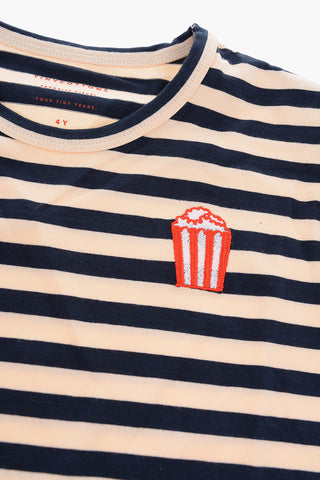 striped crew-neck t-shirt