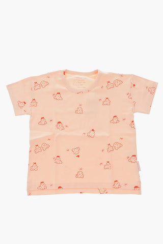 Ribbed POPCORN t-shirt