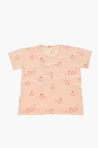 Ribbed POPCORN t-shirt
