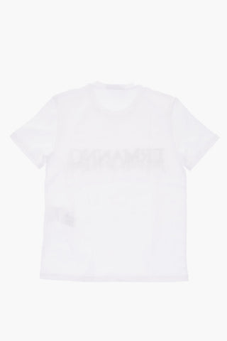 T-shirt girocollo con strass