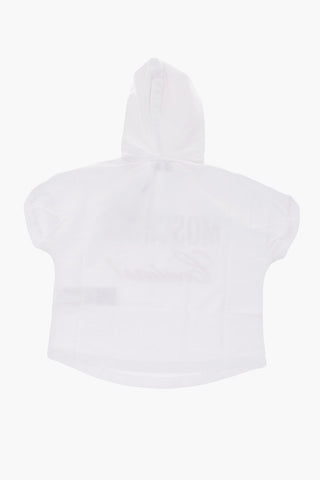COUTURE! Hooded short sleeve sweatshirt