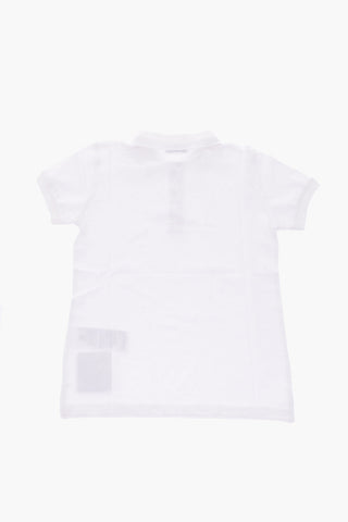 TEEN piquè cotton 3 button polo shirt